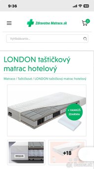 Tastickovy matrac london - 3