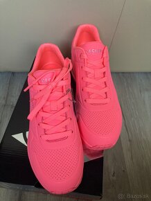 Skechers tenisky - CORAL / vel. 39 - 3