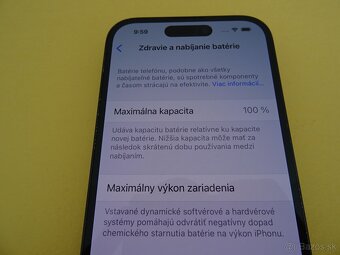 iPhone 14 PRO 256GB BLACK - ZÁRUKA 1 ROK - 100% BATERIA - 3