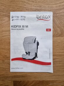 Römer britax KIDFIX III M Cosmos Black - 3