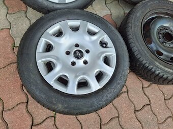 Plechové Disky+Zimné Pneu 175/65 R15 MINI 5x112 - 3