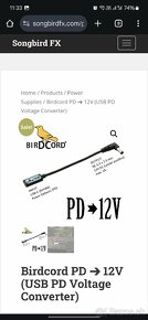 Birdcord PD ➔ 12V (USB PD Voltage Converter) - 3