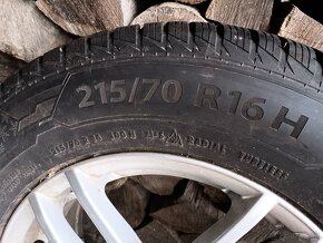 Predám zimné kolesá 215/70 R 16 - 3