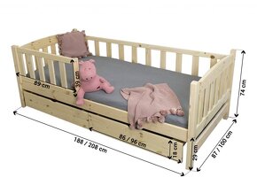 Detska postel s matracom - 3