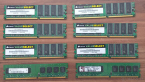 Operačná pamäť SDR a DDR (spolu 21ks) do počítača - 3