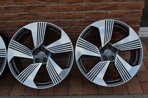 5x112 R21 Hlinikove disky original Audi Etron Bicolor - 3