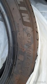 predám pneumatiky MICHELIN ePRIMACY 205/55 r19 - 3