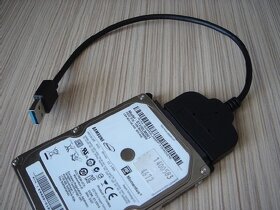 Vysokorýchlostný adaptér na pripojenie HDD/SSD k PC SATA/USB - 3