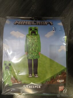 Minecraft Creeper maska do 149cm výška.. - 3