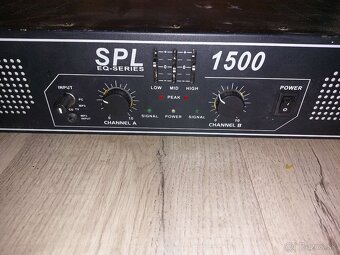 zosilovač Skytec SPL-1500-EQ 2x750w 4ohm - 3