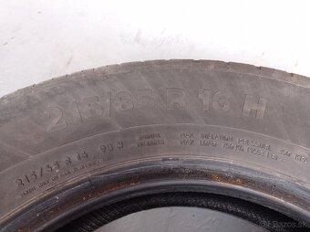 Letné pneu Continental 215/65 R16 - 3