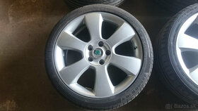 Skoda Superb 5x112 sada alu diskov R18, 7,5Jx18, ET 46 - 3