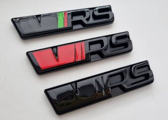 SKODA VRS LOGO RS NAPIS ZNAK RS - 3