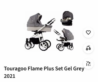 Touragoo Flame Plus Set Gel Grey 2021 - 3