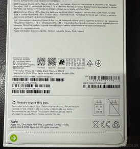 Apple iPhone 16 Pro Max 256GB nerozbalený - 3