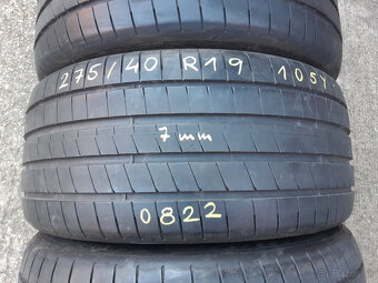 275/40 R19 - 245/45 R19  -letné Good Year - 3