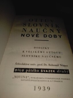 Ottův slovník náučný - dodatok V 2 Rón-Si  - 1939 - 3