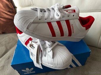 Adidas Original SUPERSTAR 42 2/3 (FUNGEL NOVÉ) - 3