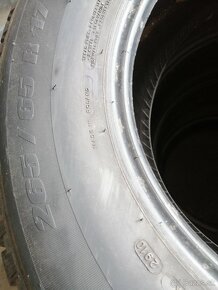 Predám 4 ks pneu MICHELIN 265/65 R17  M+S - 3