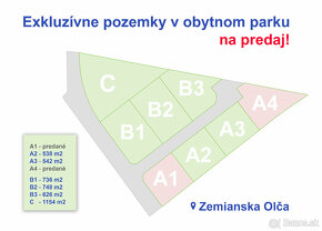 Na predaj lukratívne stavebné pozemky s projektovou dokument - 3