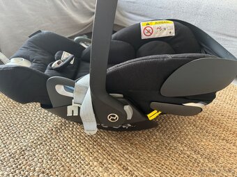 Vajicko cybex Cloud Z i-size stardust black - 3