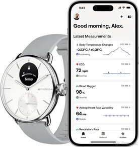 Withings Scanwatch 2 38 mm – White - 3