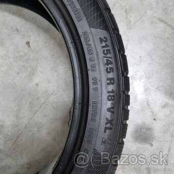 Zimné pneumatiky 215/45 R18 CONTINENTAL DOT3217 - 3