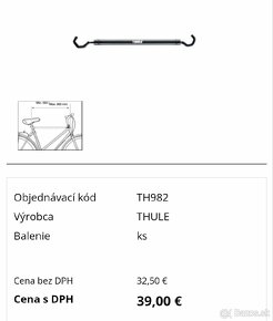 Thule adapter pre atipicke ramy bicyklov - 3