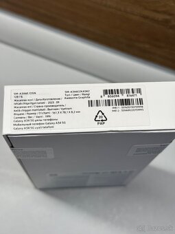 SAMSUNG GALAXY A34 5G 128 GB GRAPHITE SIVÝ - 3