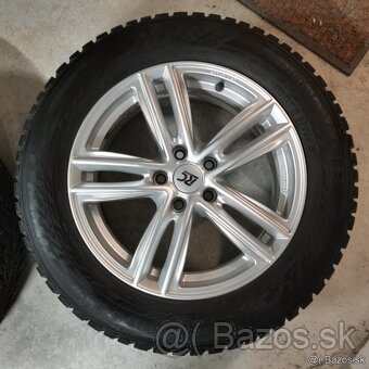 Zimná sada 5x112 R17 pneu NOKIAN 8 mm a 6,5 mm dezén - 3