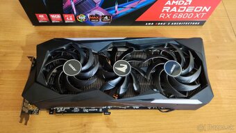 Predám Gigabyte Aorus Radeon RX 6800XT 16GB - 3