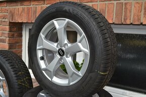 5x112 R17 Zimna sada original Audi Q3 + 215/65 R17 Hankook - 3