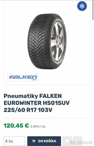 225/60 R17 103V XL SUV zimné FALKEN - 3