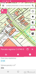 Predám pozemok v Hlohovci 1252m2. - 3