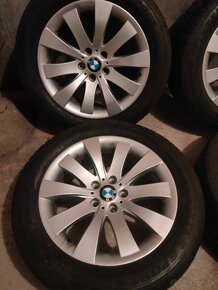 Zimné 4ks alu disky orig. BMW 5x120 R18 pneu 245/50 r18 - 3