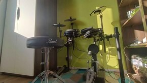 Predám bicie Alesis Nitro Mesh Kit + stoličku Pearl D50 - 3