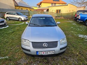 2002 AUTOMAT VW Passat 1.9 TDi 96kw + Nová STK - 3