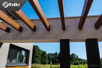 Terasový nosník pergola 250x100 hliníkový profil - 3