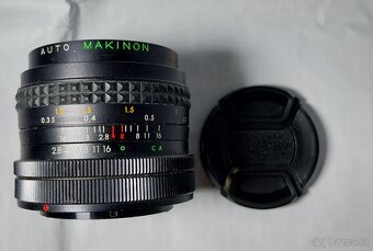 Auto Makinon MC 28mm 1:2.8 na Canon FD - 3