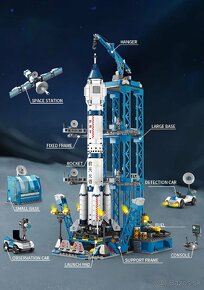 Nová stavebnice rakety i s rampou - 3