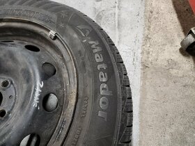 Plechové disky 4x98 + zimné pneu 195/65r15 - 3