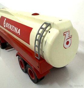 TATRA Benzina tatra s prívesom plechová hračka - 3