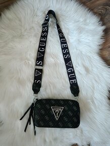 kabelka Guess crossbody čierna - 3