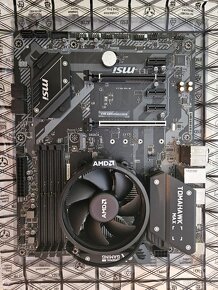 MSI B450 Tomahawk MAX AM4 + AMD Ryzen 5 2600 + stock CPU chl - 3