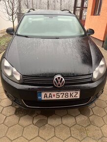 Predám Volkswagen Golf 6  kombi 1,6 TDI úsporný motor - 3