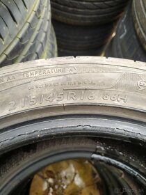 4ks 215/45 R16 Dunlop letné - 3