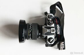 Fotoaparát Ńikon FM2 strieborný s objektívmi - 3