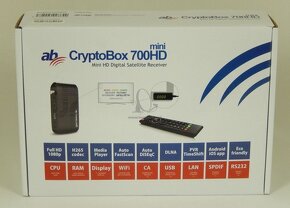 Satelitný prijímač - ab CryptoBox 700HD - 3