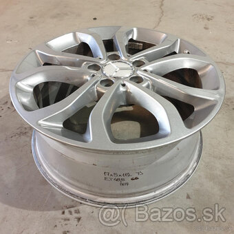 Strieborné Mercedes C disky 5x112 R17 ET48.5 - 3