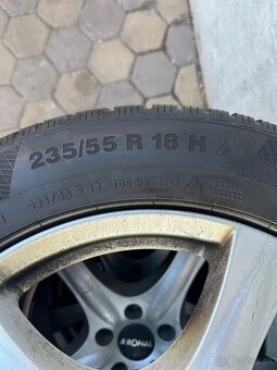 235/55 R18, 5x112 zimné Continental - 3